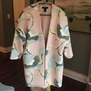 Beautiful pattern lined coat from H&M
